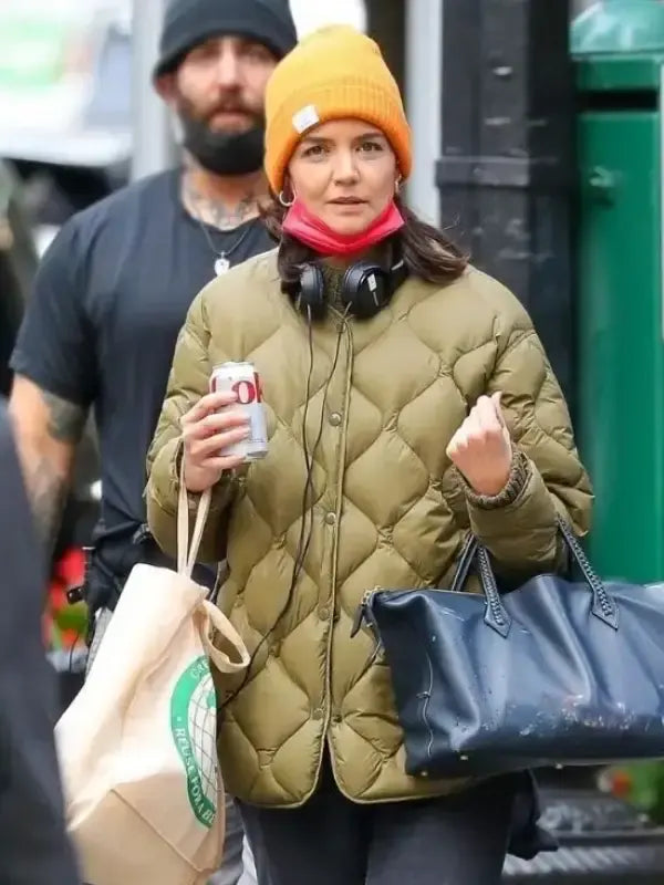 Katie-Holmes-Puffer-Jacket-Sale