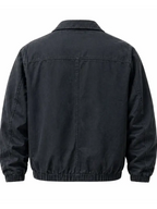Reacher S04 Alan Ritchson Black Cotton Jacket