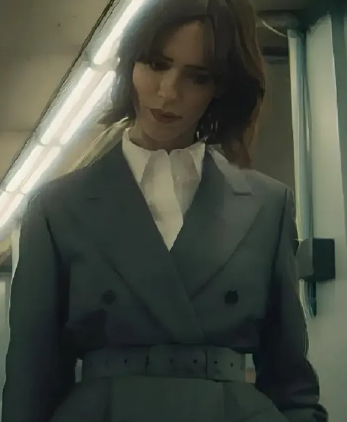 Rebecca Hall The Beauty S01 Grey Blazer
