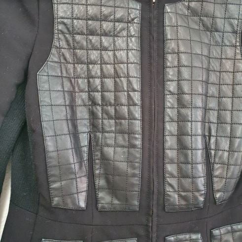 Rebecca Taylor Peplum Leather Jacket