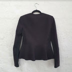 Rebecca Taylor Peplum Leather Jacket