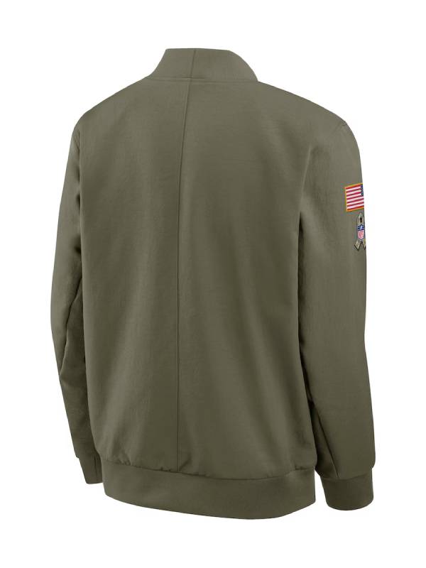 49ers 2025 Salute To Service Bomber Jacket