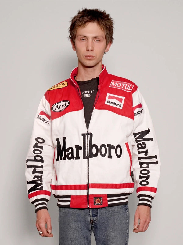 Red-And-White-Marlboro-Racing-Jacket