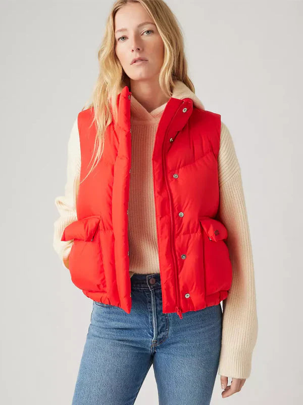 Red Bubble Vest On Sale