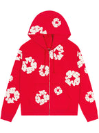 Red-Denim-Tears-Zip-Up-Hoodie