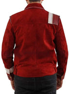 Red Suede Jacket Mens For Sale