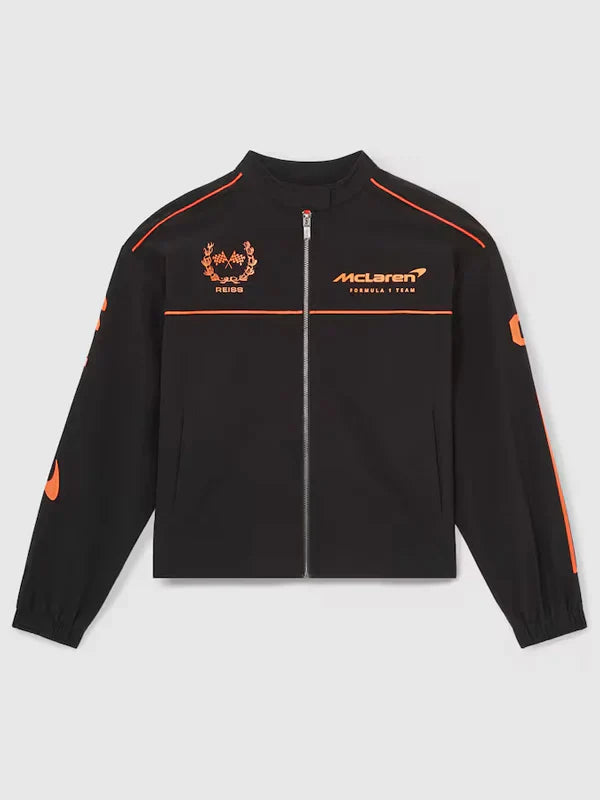 Reiss Black Wanden Mclaren F1 Team Technical Logo Jacket