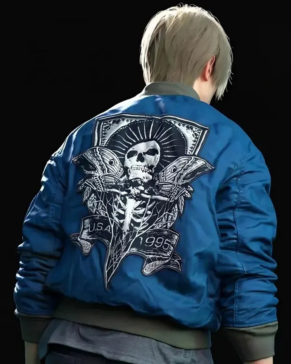Resident-Evil-4-Remake-Leon-Kennedy-Blue-Cosplay-Jacket