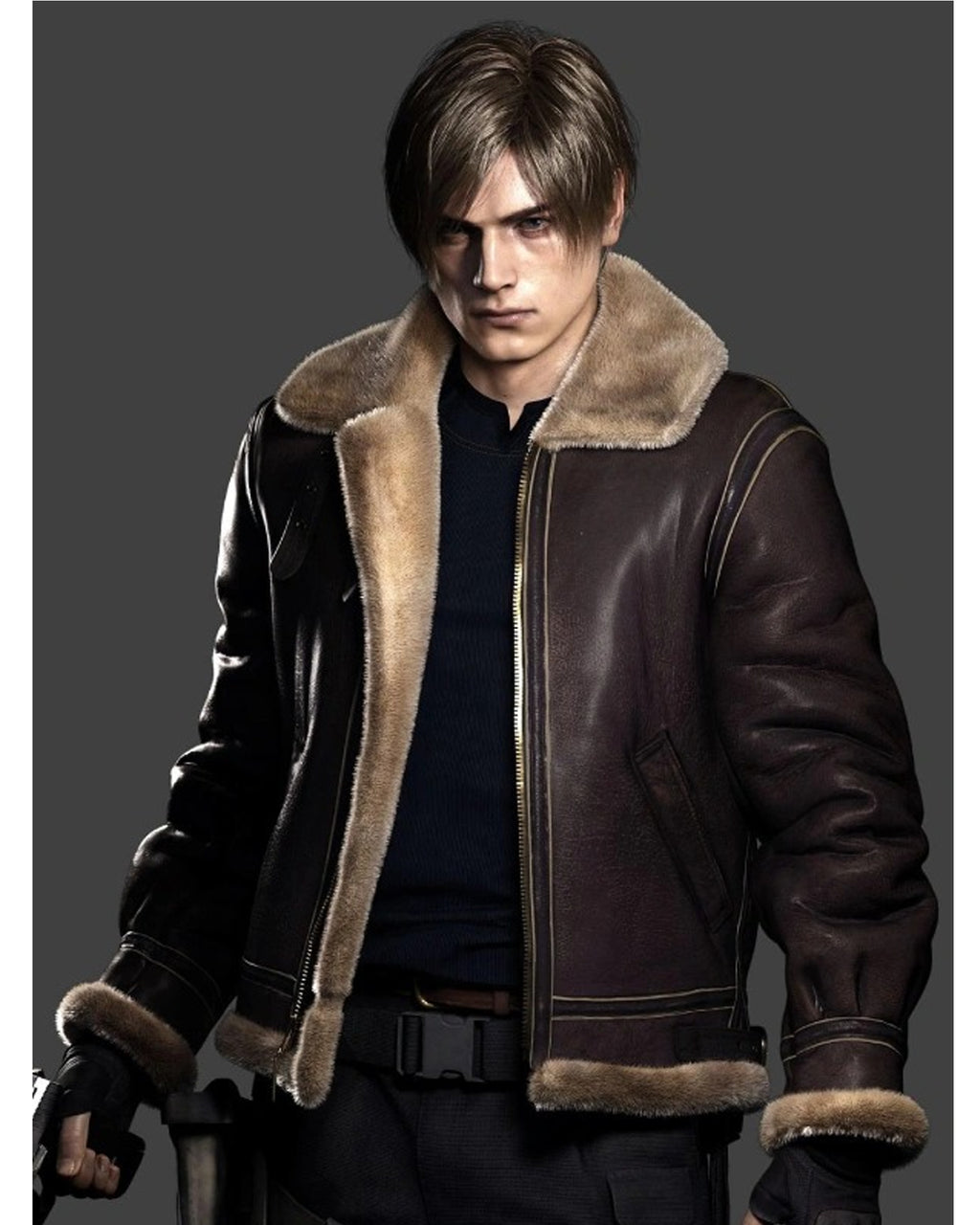 Resident-Evil-4-Remake-Leon-Kennedy-Leather-Jacket