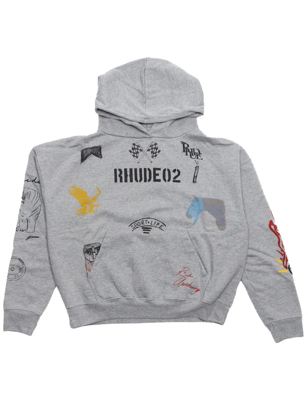 Rhude-Grey-Hoodie