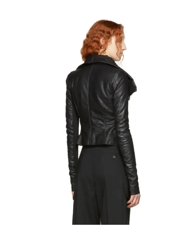 Rick Owens Blistered Leather Jacket