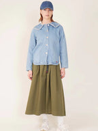 Rita Jacket Washed Denim Blue