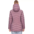 Women's Rokka&rolla Long Lightweight Packable Puffer Jacket