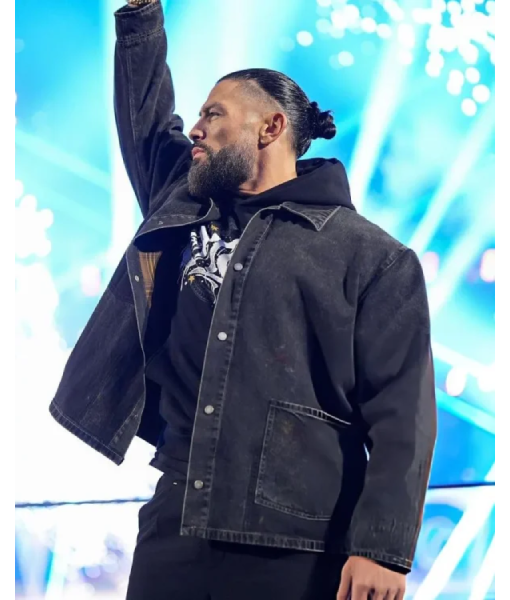 Roman Reigns Monday Night RAW Denim Jacket