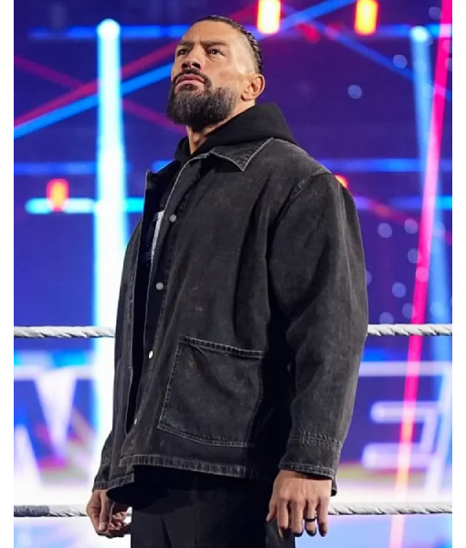 Roman Reigns Monday Night RAW Denim Jacket