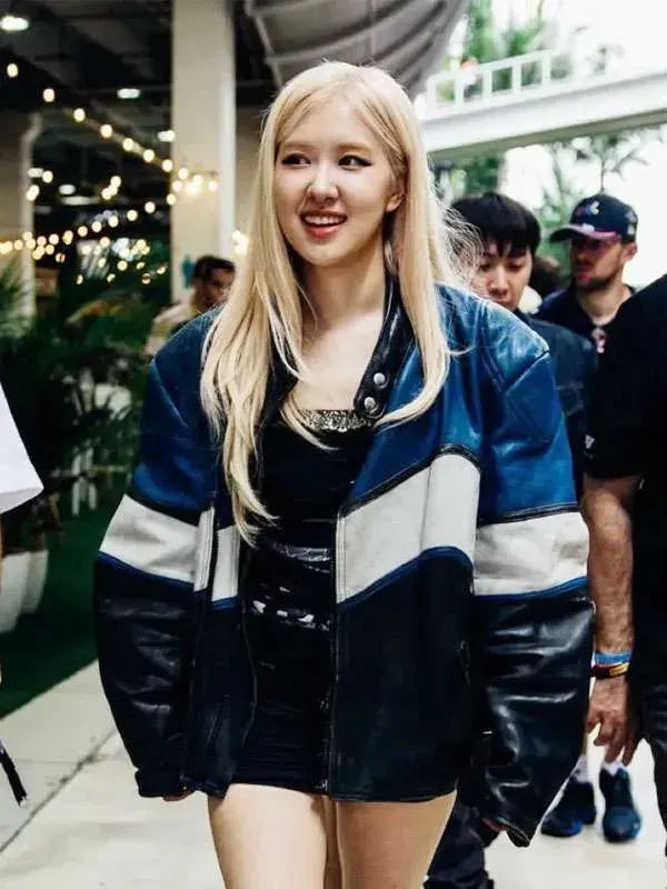 Ros�� Miami Grand Prix Racer Leather Jacket