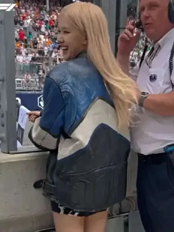 Ros�� Miami Grand Prix Racer Leather Jacket