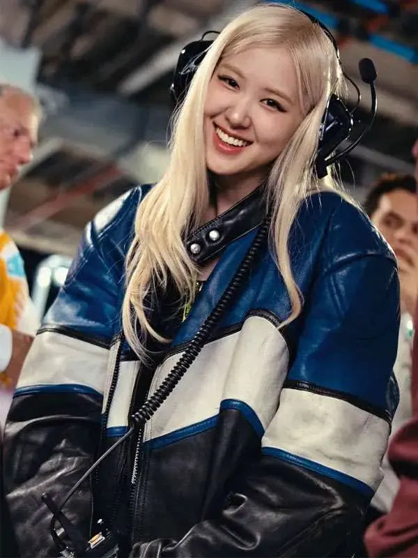 Ros�� Miami Grand Prix Racer Leather Jacket