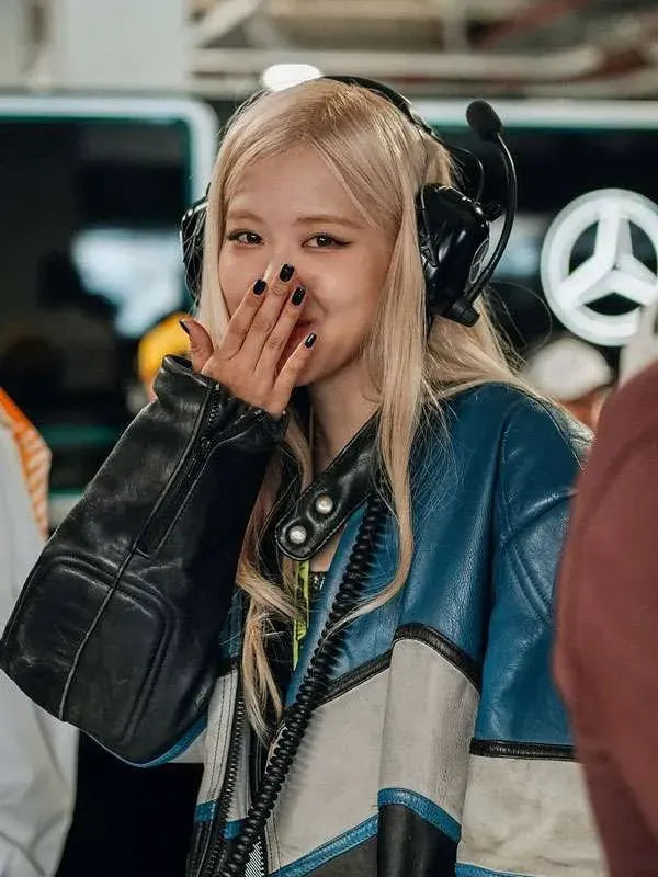 Ros�� Miami Grand Prix Racer Leather Jacket