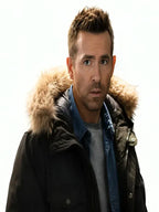 Ryan Reynolds Mayday 2026 Green Parka Hooded Jacket