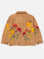 Ryoko Rain Monarch Clay Suede Work Jacket