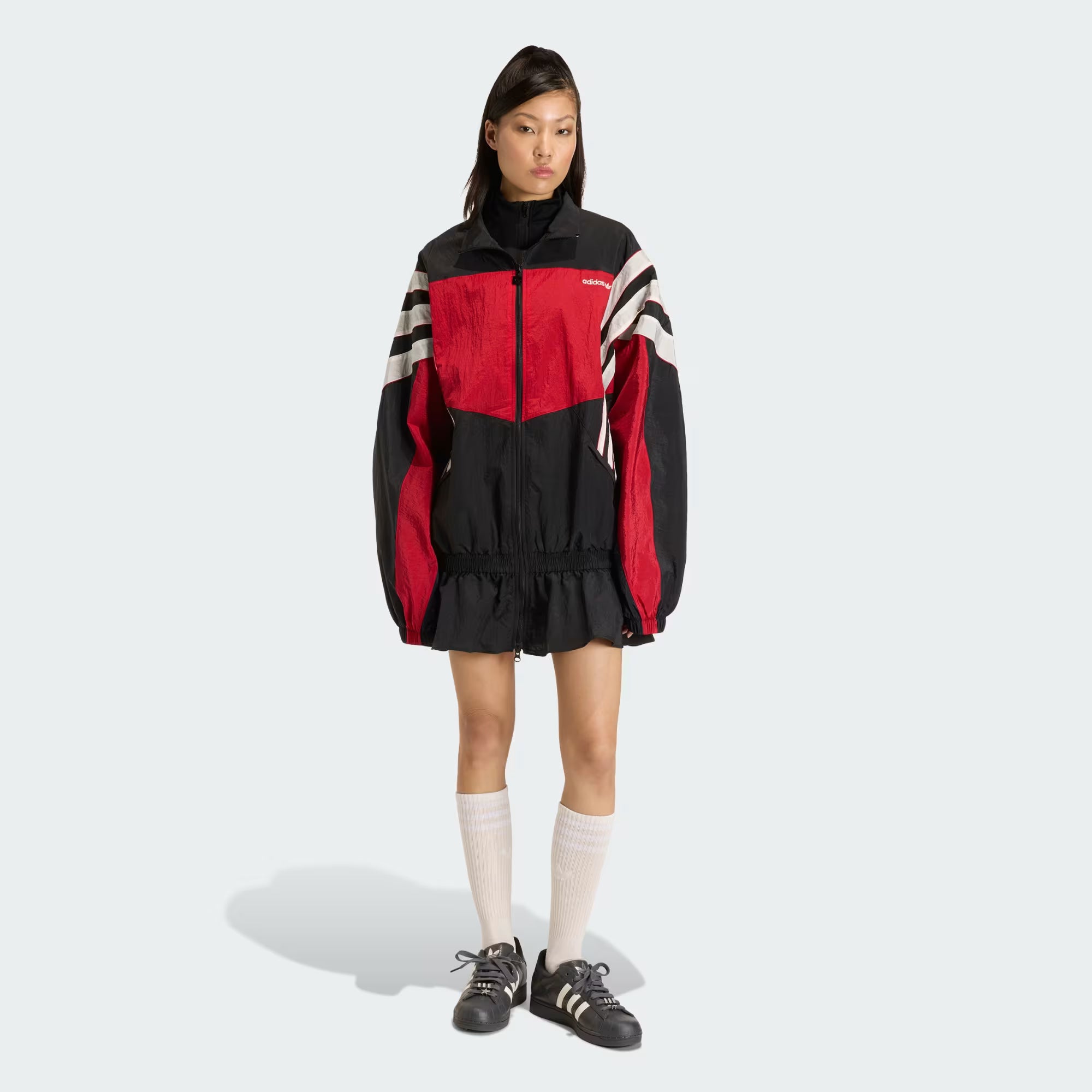 Black And Red Adidas Track Jacket