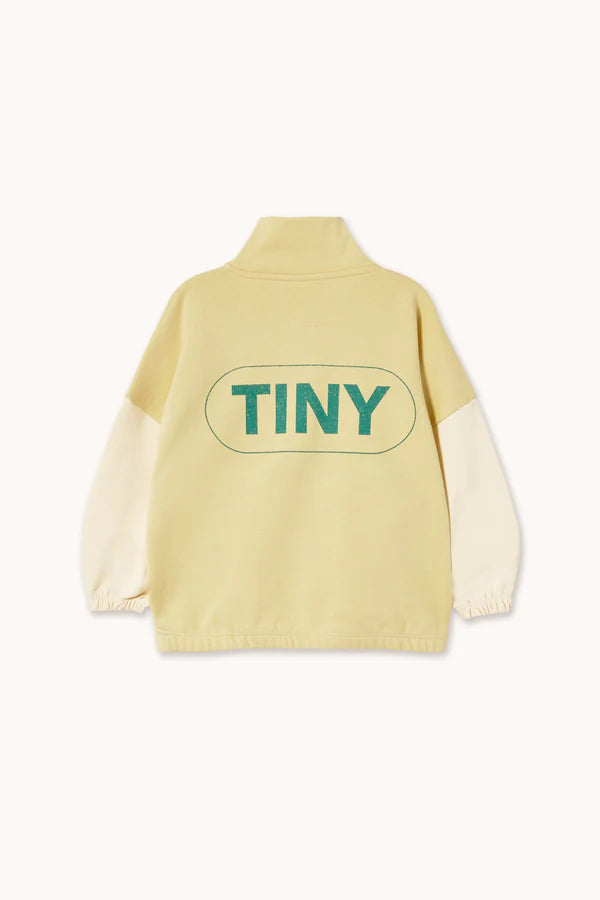 Colorblock Half-Zip Mockneck Sweatshirt
