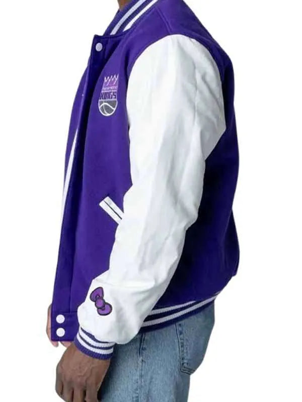 Hello Kitty Sacramento Kings Varsity Jacket
