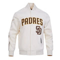 San Diego Padres Logo Game Day Eggshell Jacket