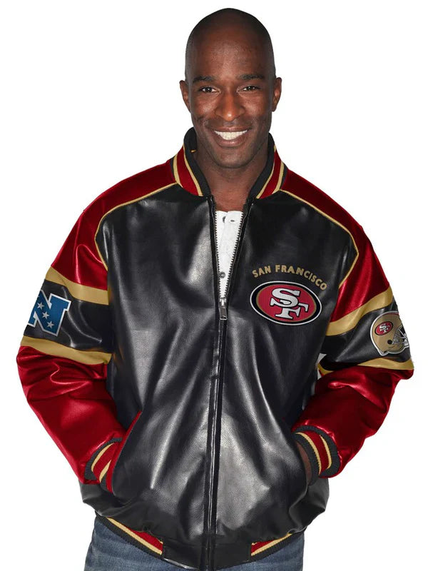 San Francisco 49ers Leather Jacket For Sale