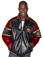 San Francisco 49ers Leather Jacket For Sale