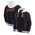 San Francisco Giants Black Cotton Hooded Jacket In USA