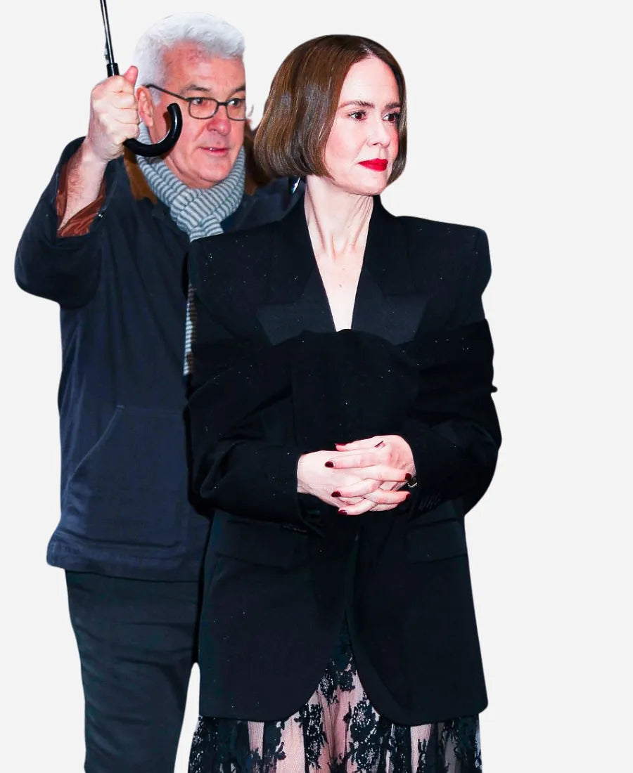 Sarah Paulson NYC 2026 Blazer