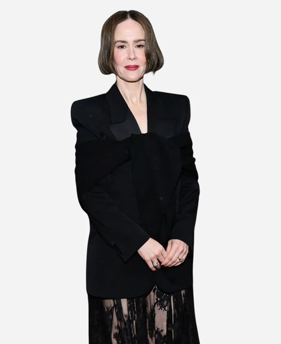 Sarah Paulson NYC 2026 Blazer