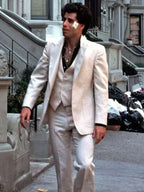 John Travolta Saturday Night Fever White Suit