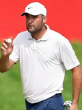 Scottie Scheffler 3m Open Golf Tournament Final Day White Shirt