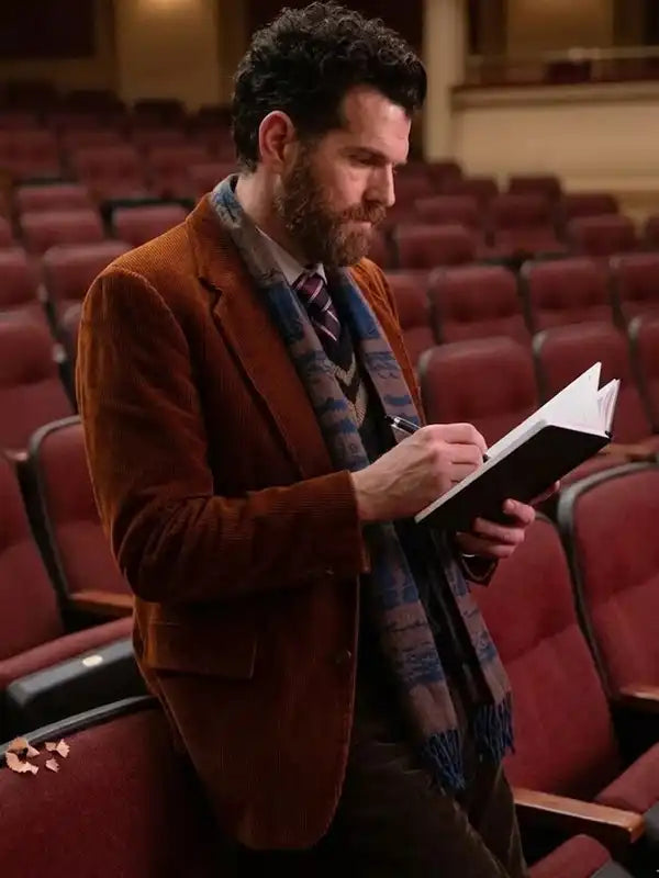 Scream 7 Timothy Simons Brown Corduroy Blazer