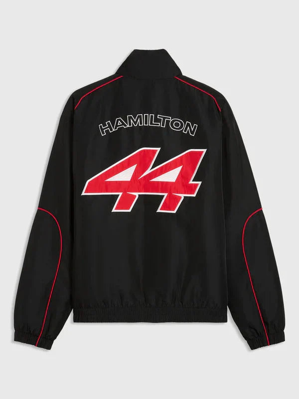 Scuderia Ferrari F1 PUMA Lewis Hamilton Racing Jacket Black