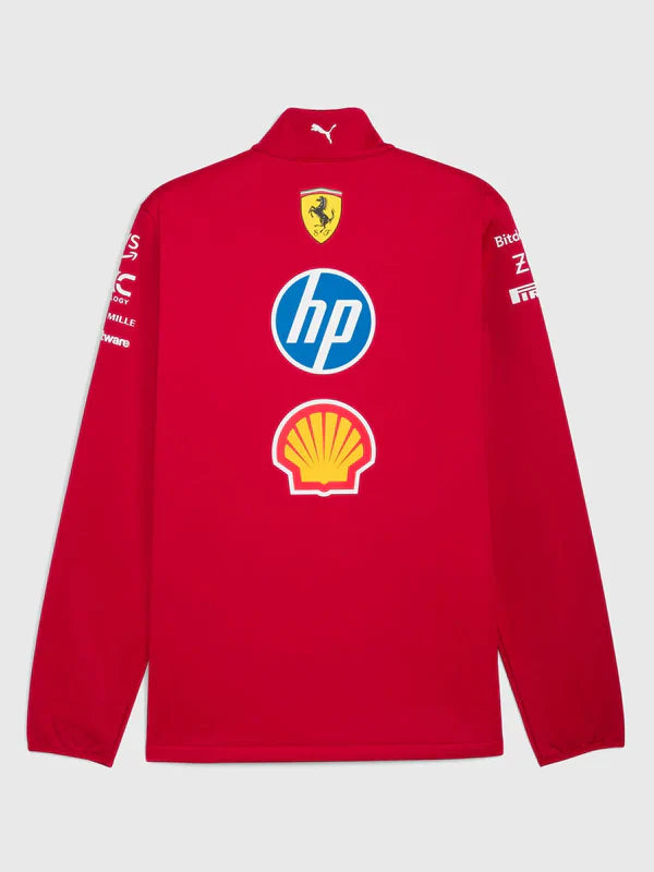 Puma Scuderia Ferrari F1 2025 Team Softshell Jacket Red
