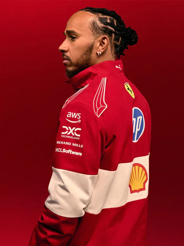 Scuderia Ferrari F1 Puma 2025 Team Vintage Jacket