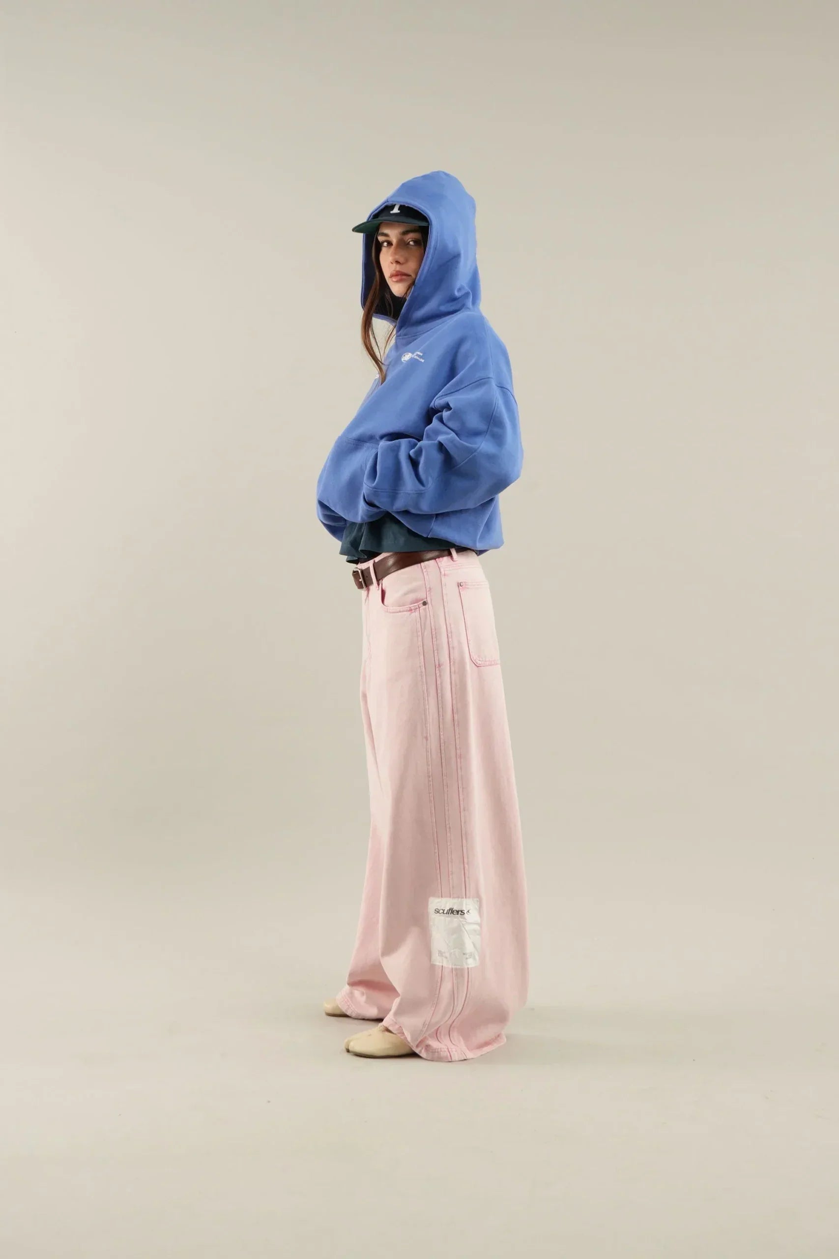 Scuffers-Blue-Hoodie-For-Women