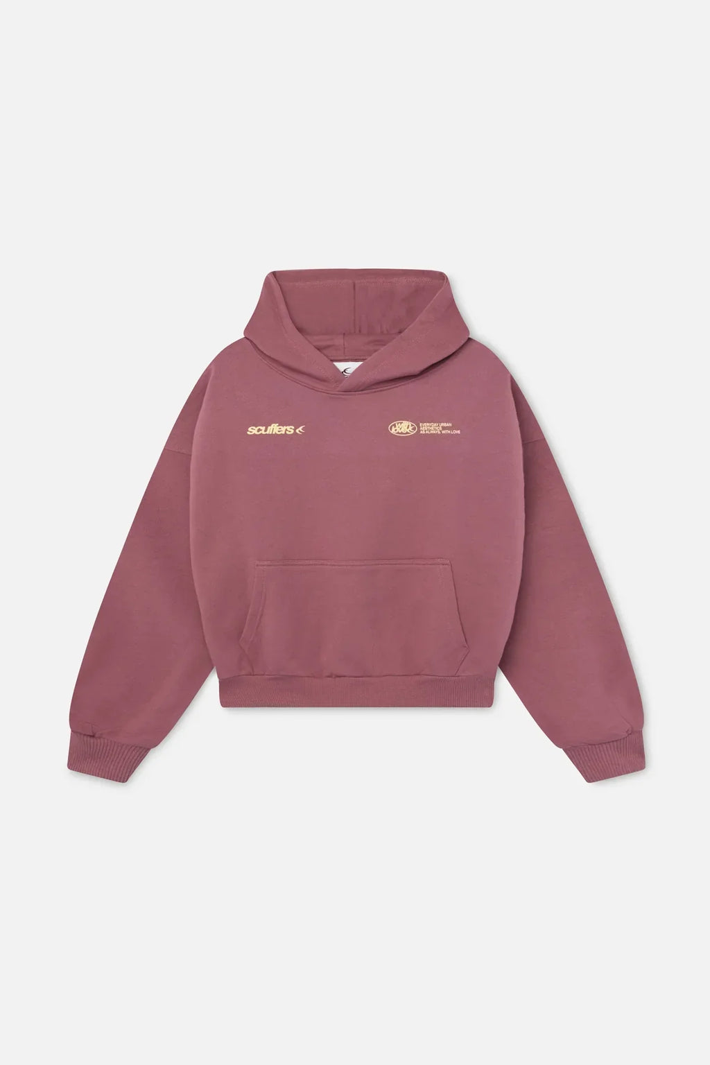 Scuffers-Burgundy-Hoodie-For-Women