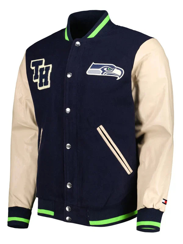 Seattle Seahawks Varsity Jacket For Sale