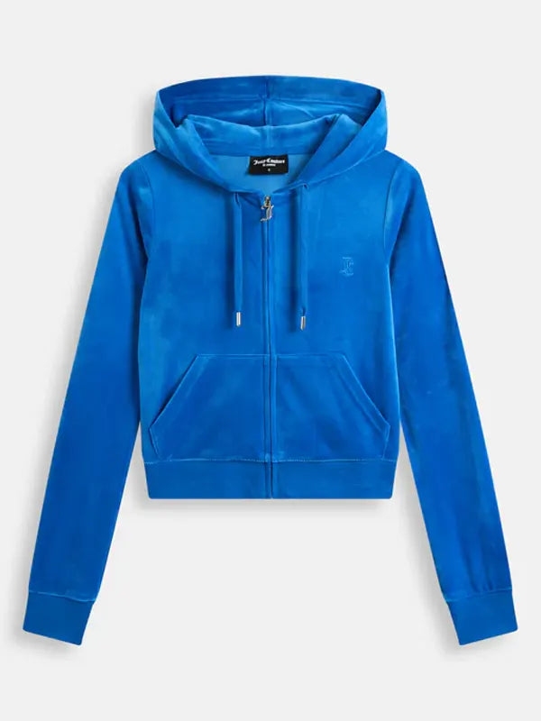 Secret Lives of Gypsy Wives Trewley Precious Blue Velour Hoodie