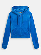 Secret Lives of Gypsy Wives Trewley Precious Blue Velour Hoodie