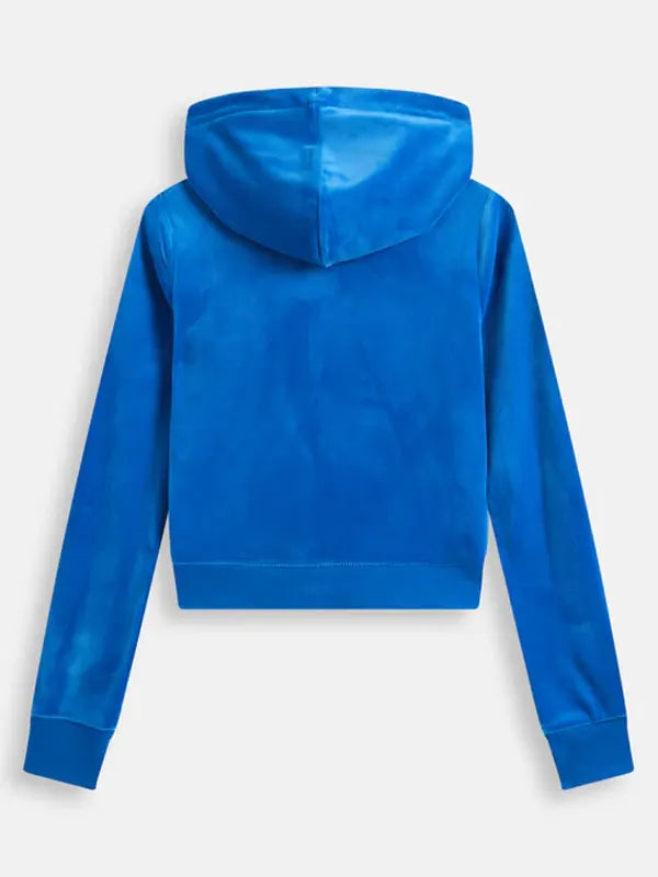 Secret Lives of Gypsy Wives Trewley Precious Blue Velour Hoodie