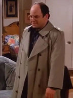 George Costanza Seinfeld Trench Coat