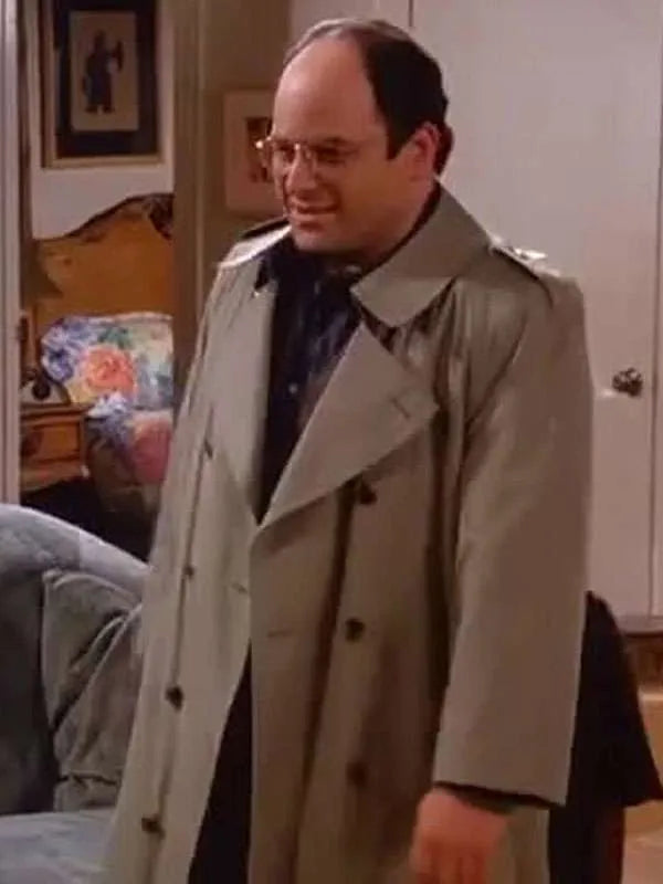 George Costanza Seinfeld Trench Coat
