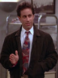 Seinfeld S08 Jerry Seinfeld Brown Suede Leather Jacket