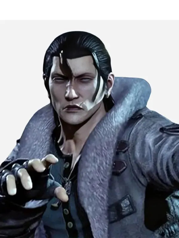 Sergei Dragunov Tekken 8 Grey Fur Coat
